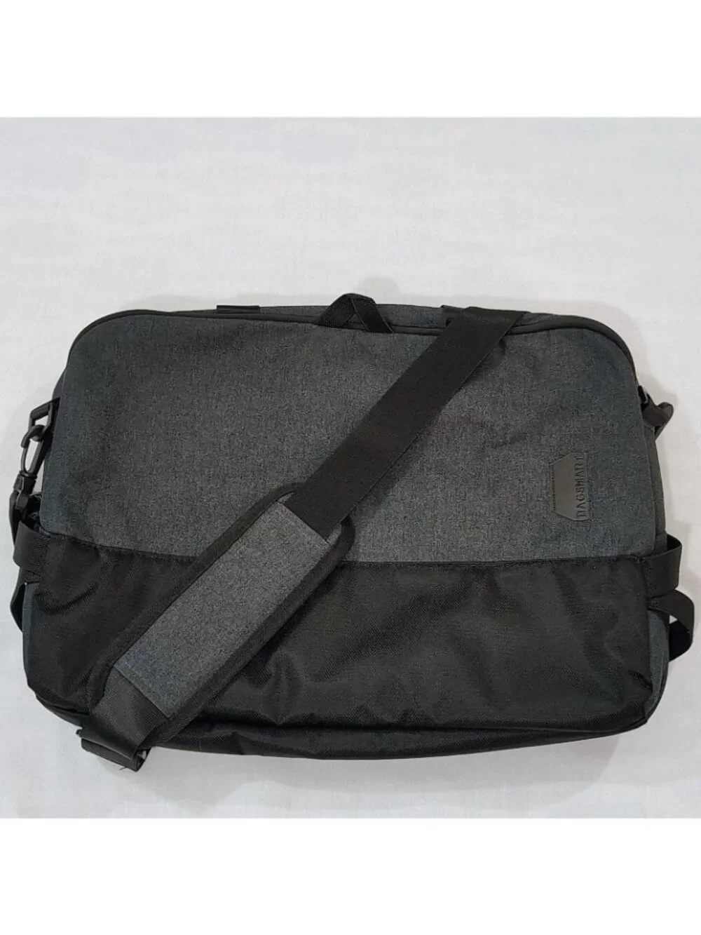 BagSmart Laptop Messenger Bag Briefcase Gray Black Digi Smart RFID Travel Office